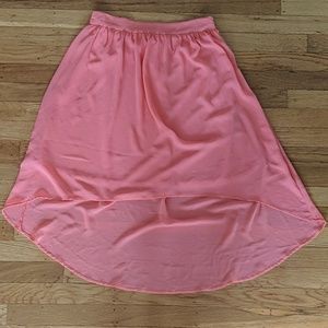 High Low skirt